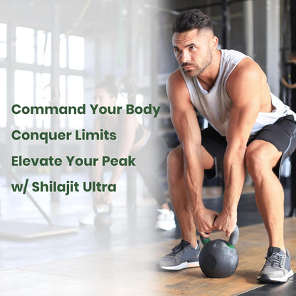 NivoPeak® Shilajit Puro El Potenciador Natural de Testosterona N°1